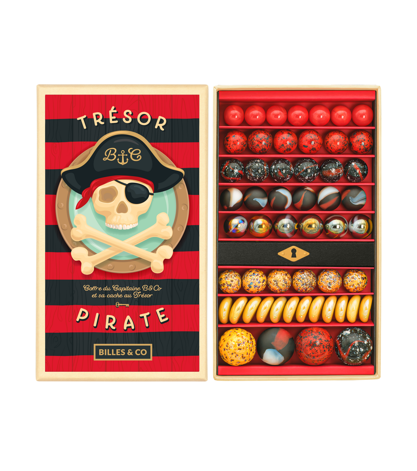 Billes & Co Pirate Treasure Große Box