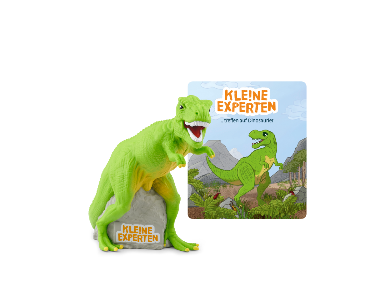 Tonies KLE!NE EXPERTEN treffen auf Dinosaurier