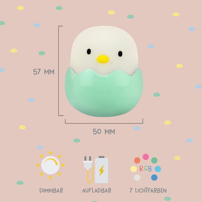 MegaLight Baby Eggy 3er Pack Nachtlicht