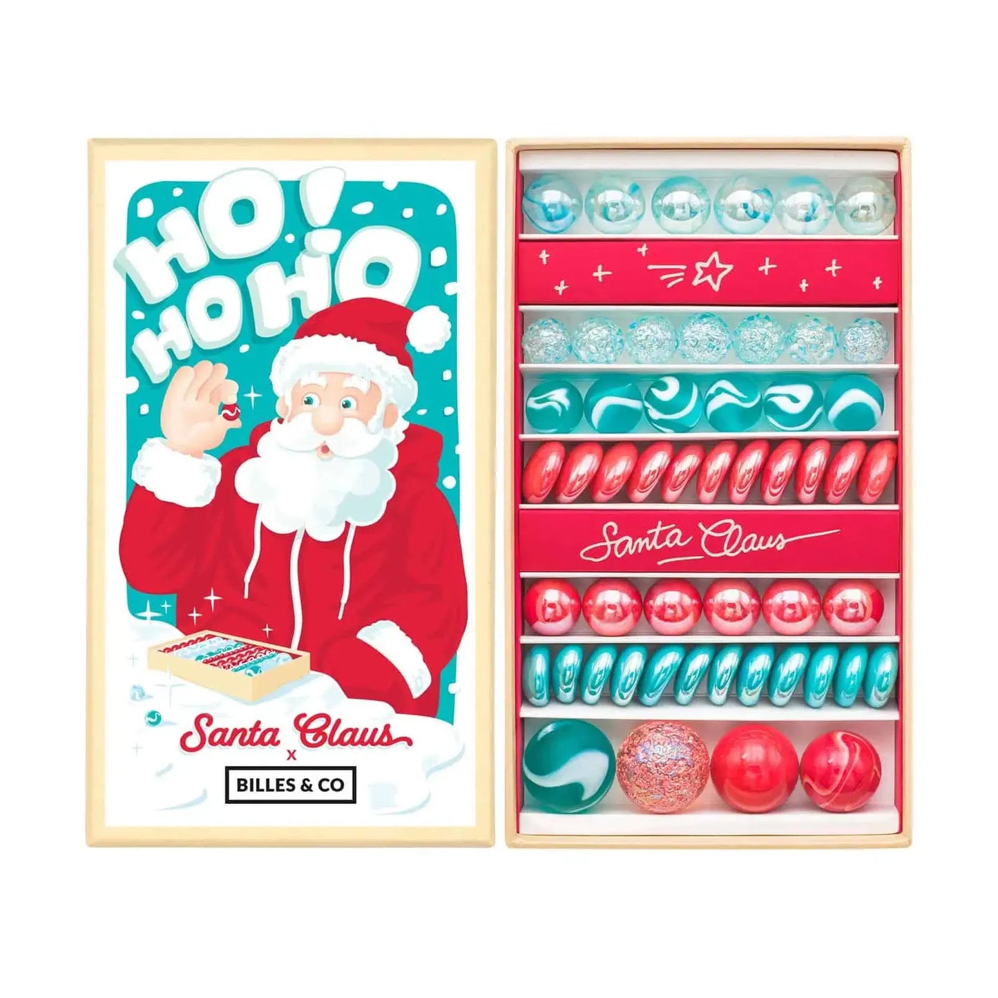 Billes & Co Murmel-Box Santa Claus groß