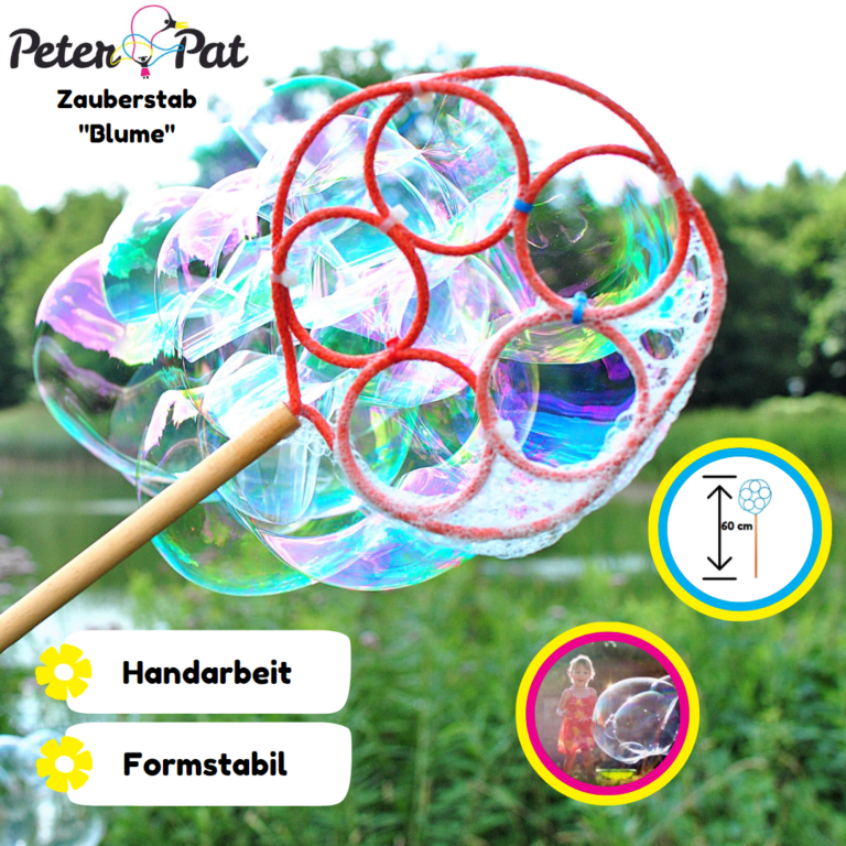Peter Pat Zauberstab Blume