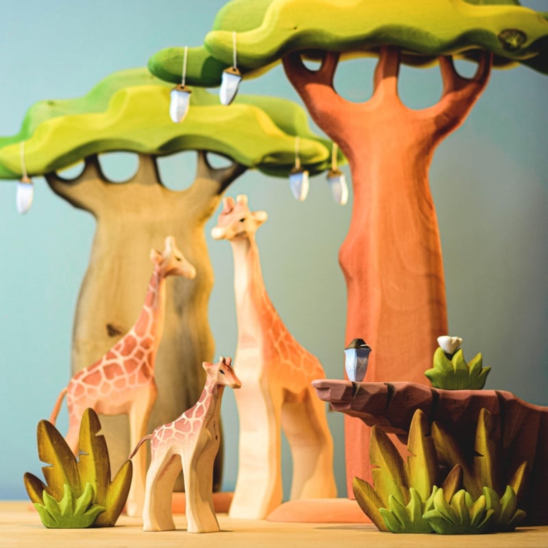 Bumbu Toys Giraffe Family Set