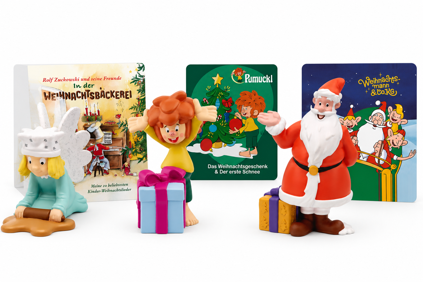 Tonies Weihnachts-Bundle Pumuckl/ Rudolph/ Rolf Zuckowski