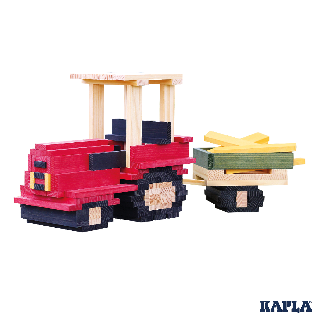 Kapla Baukasten Traktor