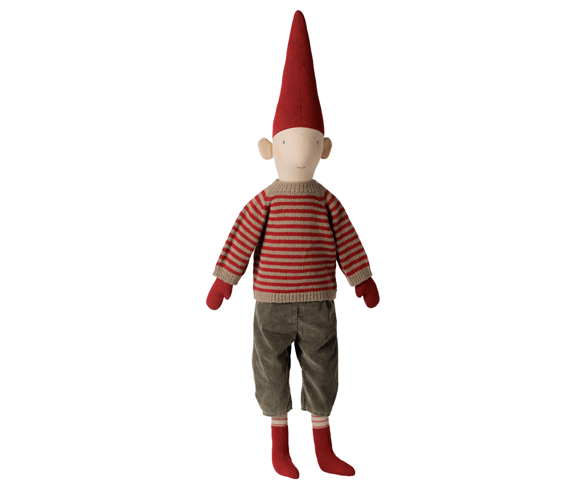 Maileg Pixy, Size 5 – Boy – Striped knitted sweater