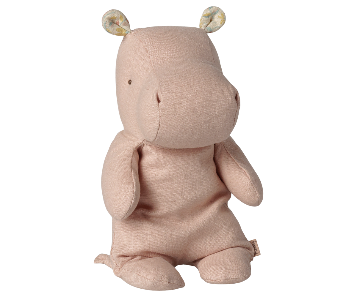Maileg Safari friends, Hippo, Small – Soft rose
