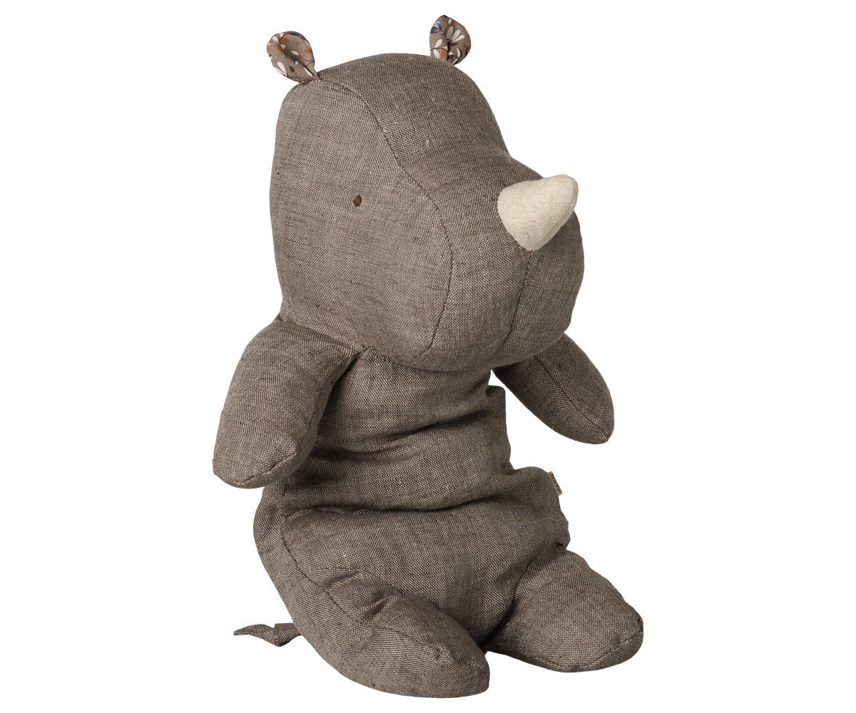 Maileg Safari friends, Rhino, Medium – Grey blend