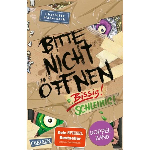 Carlsen Bitte nicht öffnen Doppelband Bissig! Schleimig!