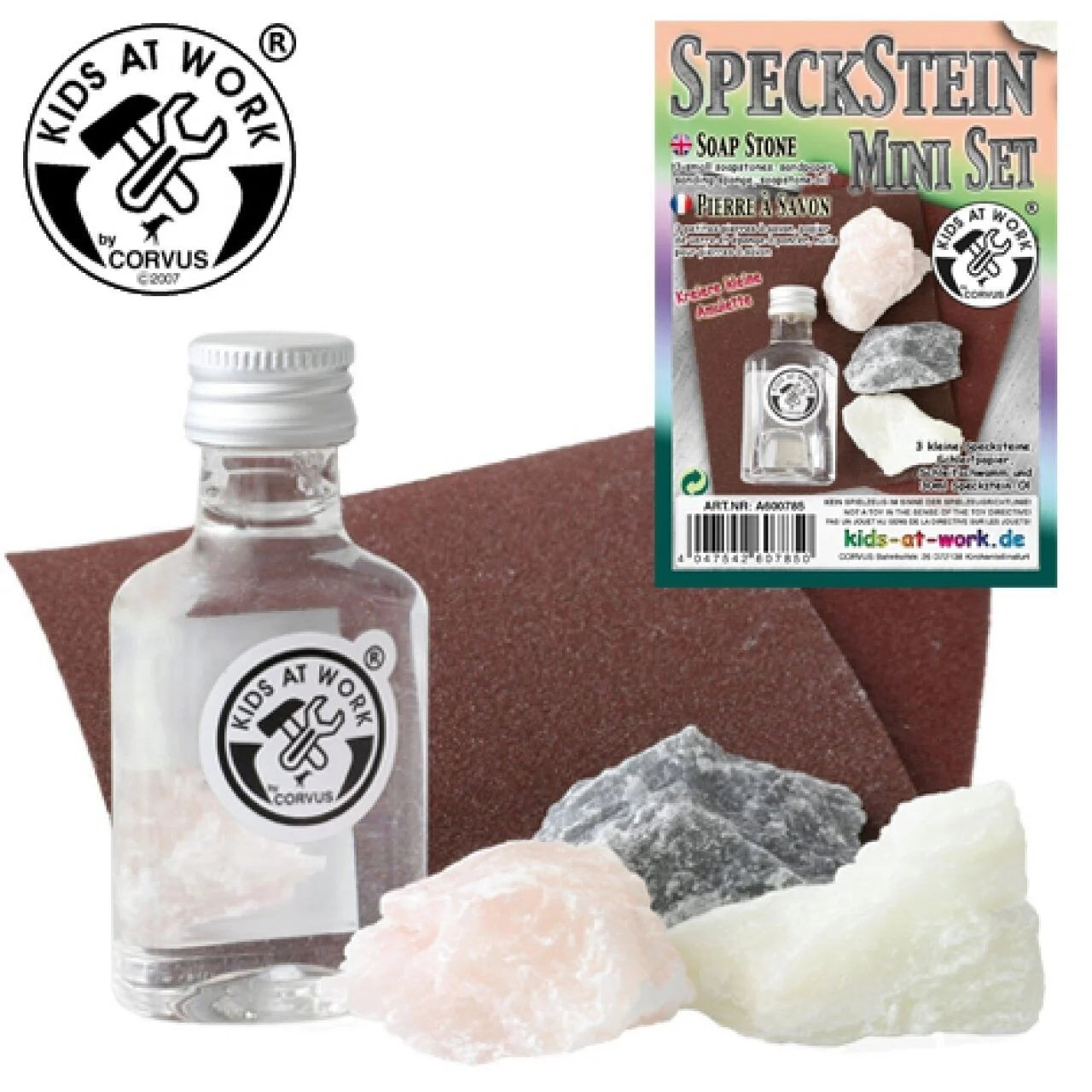 Corvus Kids at work Speckstein Set