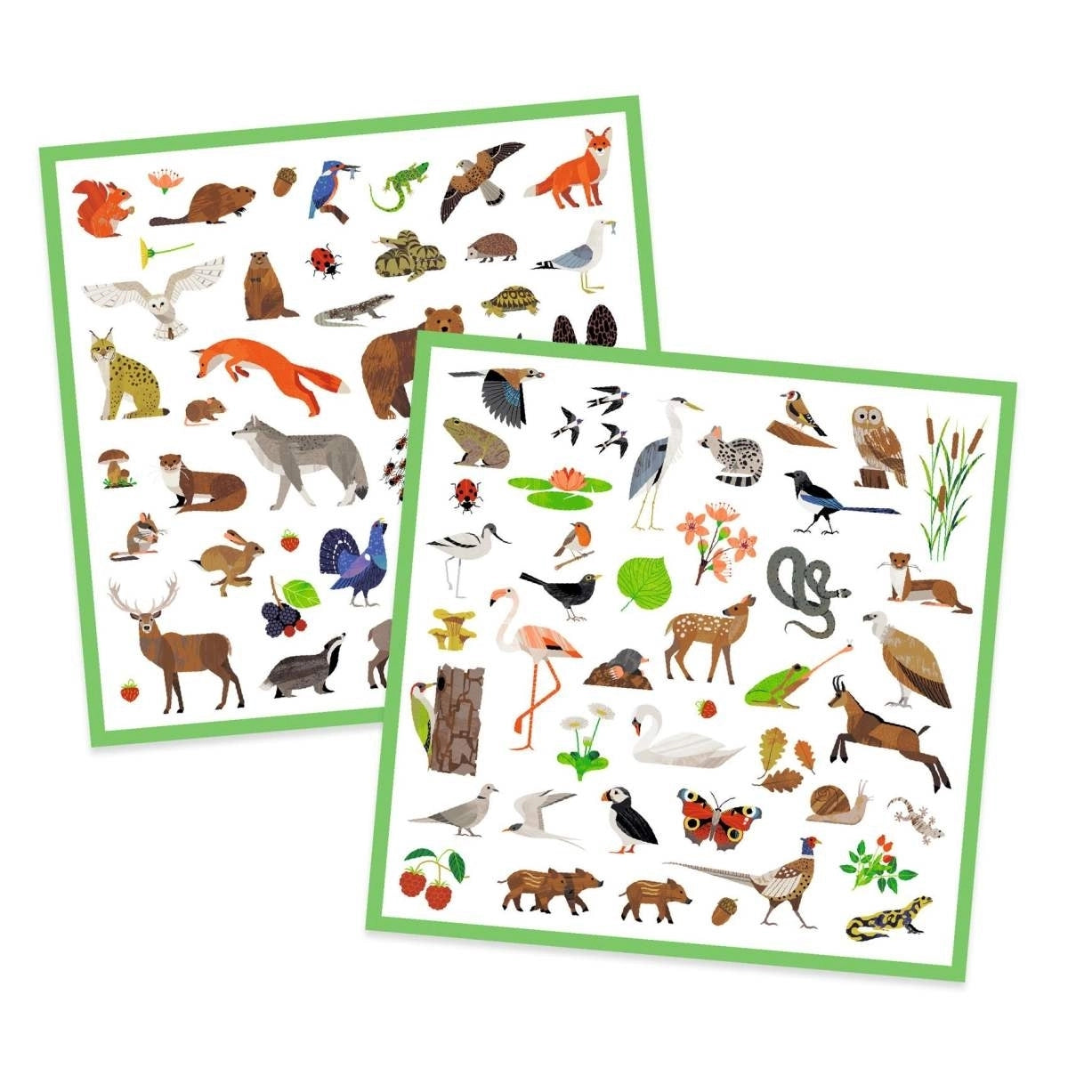 Djeco Tierwelt 160 Sticker