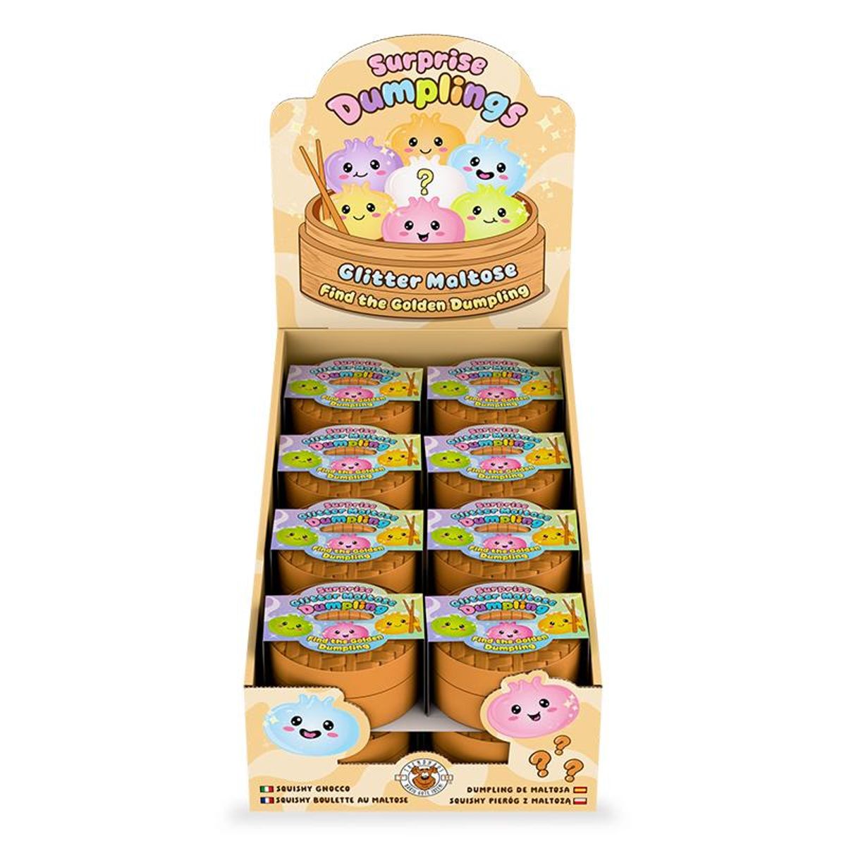 Trendhaus Glitzer-Maltose-Dumpling Ø 6CM
