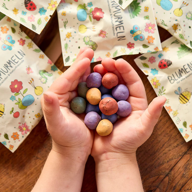 Die Stadtgärtner Blumenmurmeln für alle Blumenkinder & Naturfreunde
