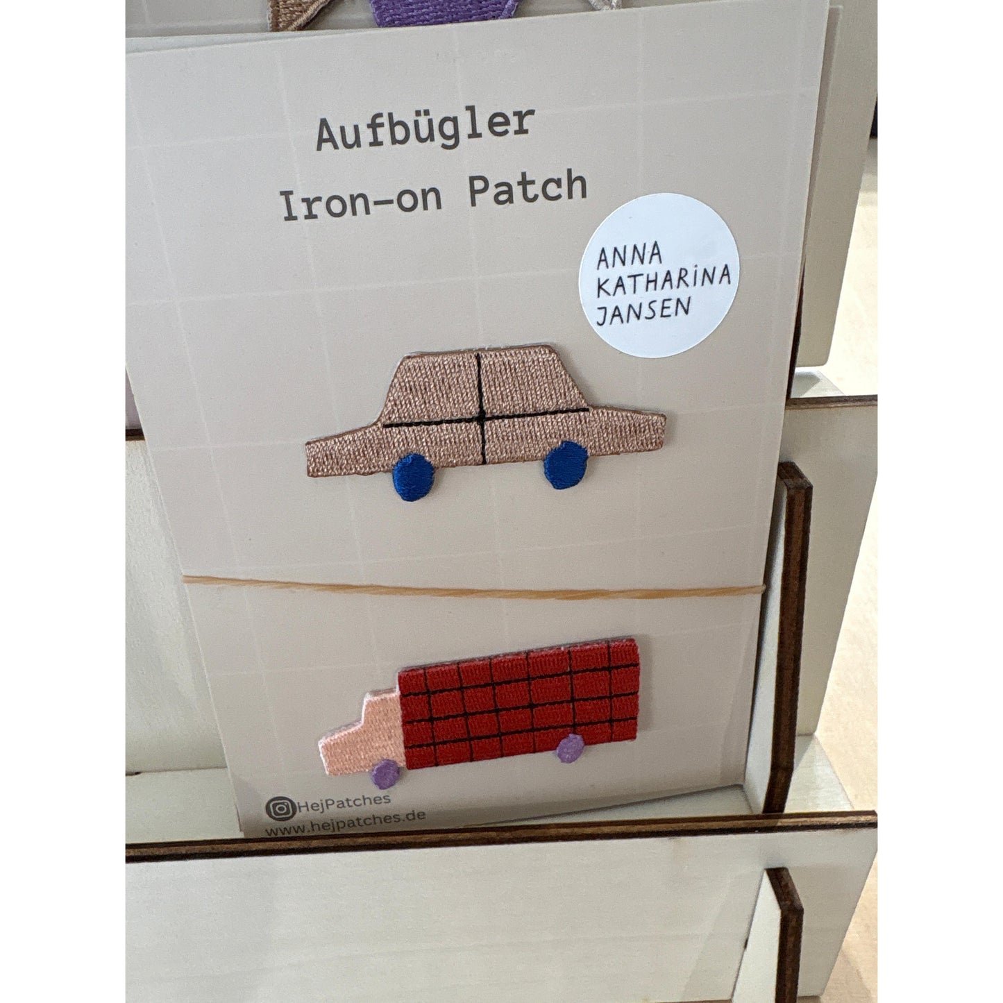 HejPatches Aufbügler Auto/LKW Anna Katharina Jansen