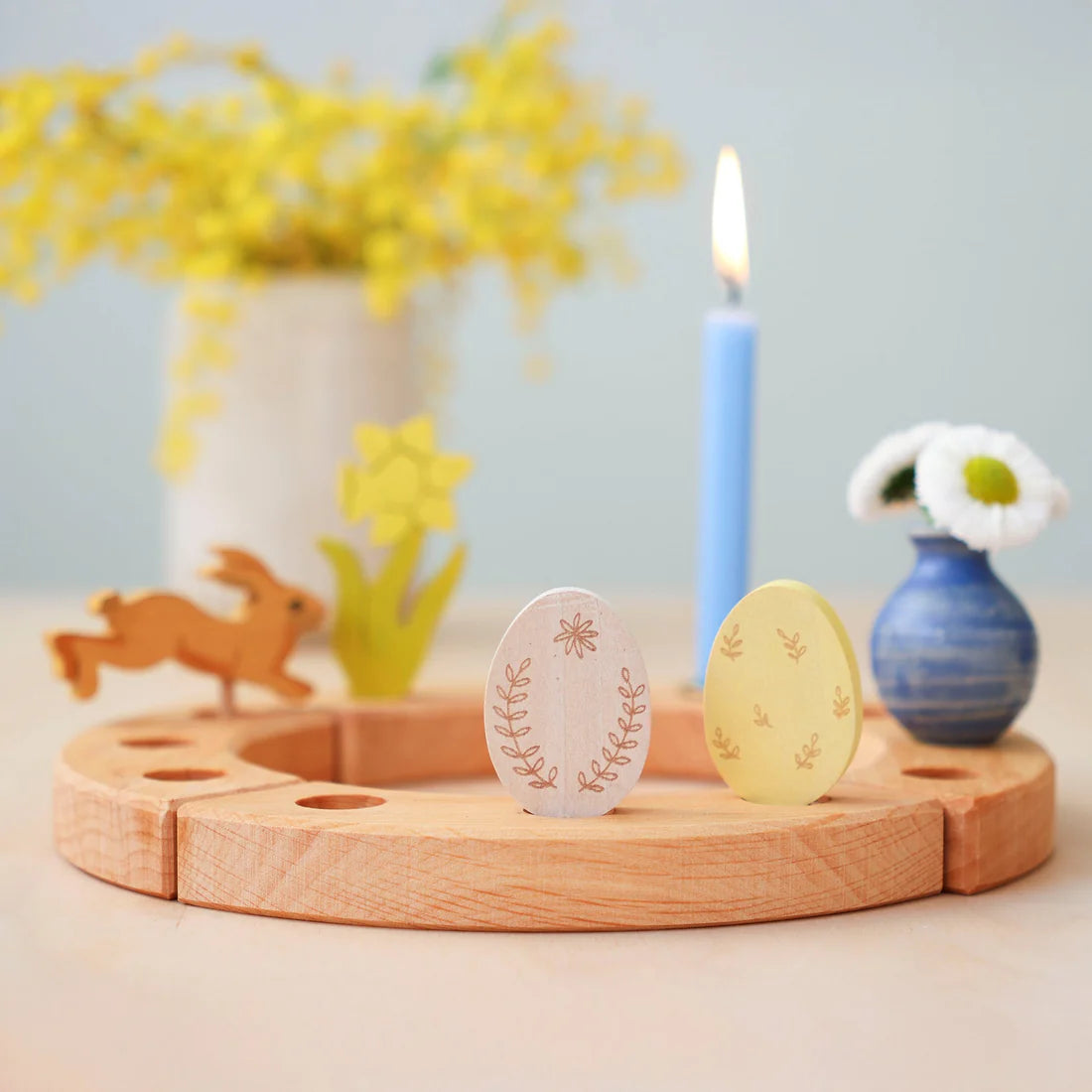 Grimms Steckfigur Eier Duo Ornament
