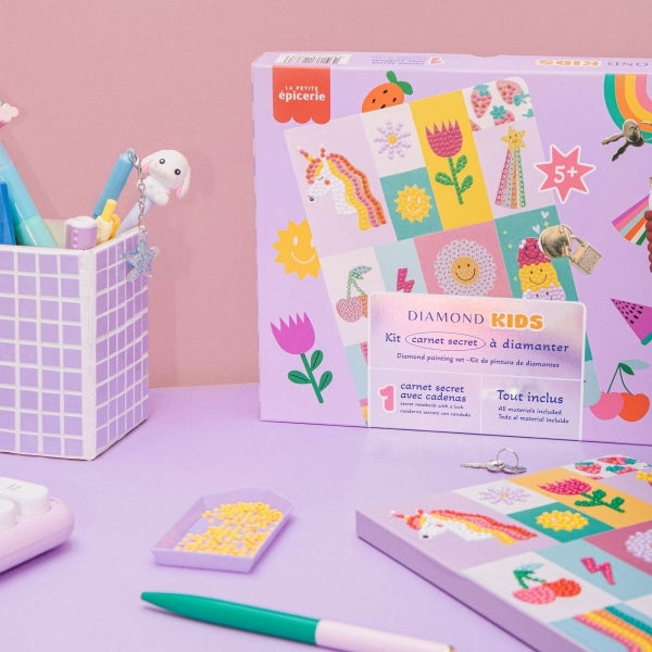 Diamond Painting Set Kids - Tagebuch