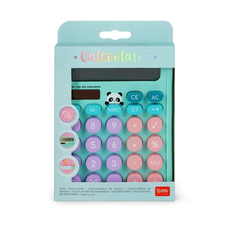 Legami Calcoolator Tischrechner Panda