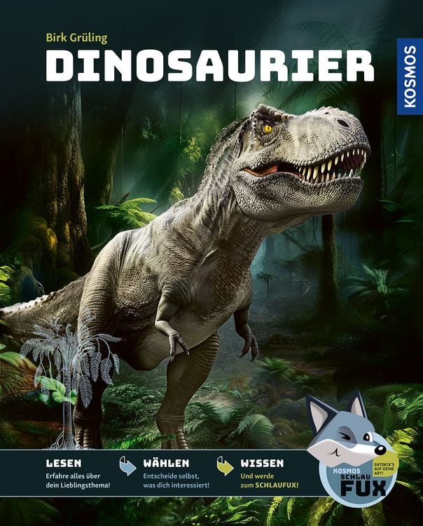 Kosmos Dinosaurier mit Schlaufux