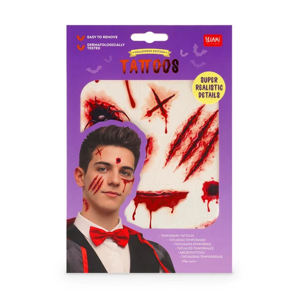 Legami Abziehtattoos für Gesicht und Körper