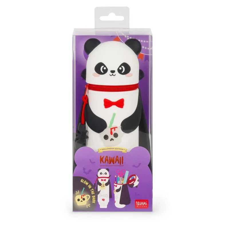 Legami 2-in-1-Federmäppchen aus Silikon Panda „Bam-Boo“ - Kawaii