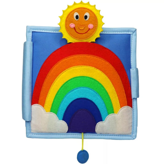 Jolly Designs Babybuch Mini Quiet Book Sonnenschein