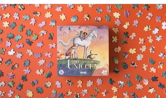 Londji Einhorn my unicorn Glitzer Puzzle