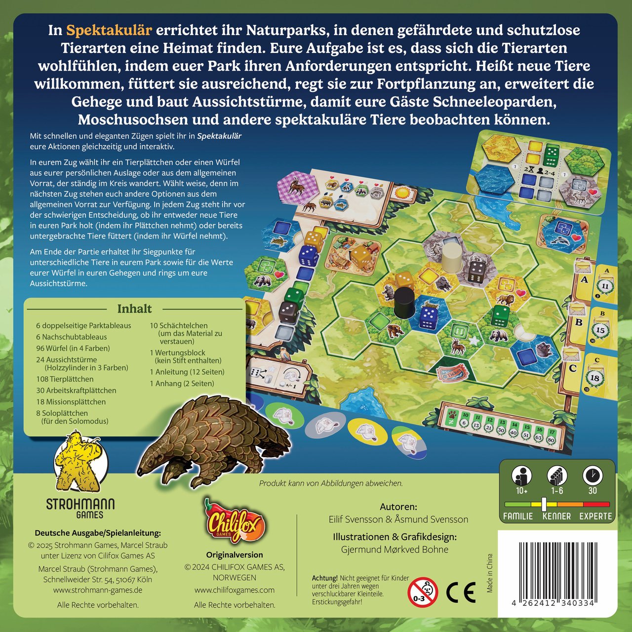 Spektakulär Brettspiel