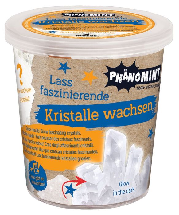 Phänomint Kristalle wachsen