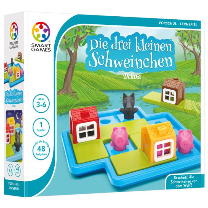 Smart Games Die 3 kleinen Schweinchen Deluxe