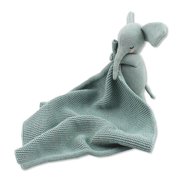 AVA & YVES Kuscheltuch groß mit Elefant