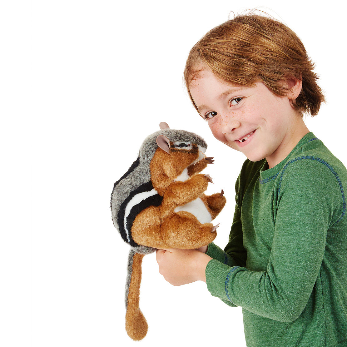 Folkmanis Handpuppe Streifenhörnchen