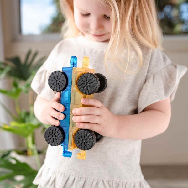 Connetix Rainbow Auto Set - 2 Stück Magnetbausteine