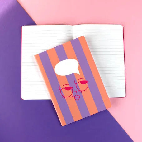 Ava&Yves Liniertes SCHULHEFT Smileys (DIN A5)