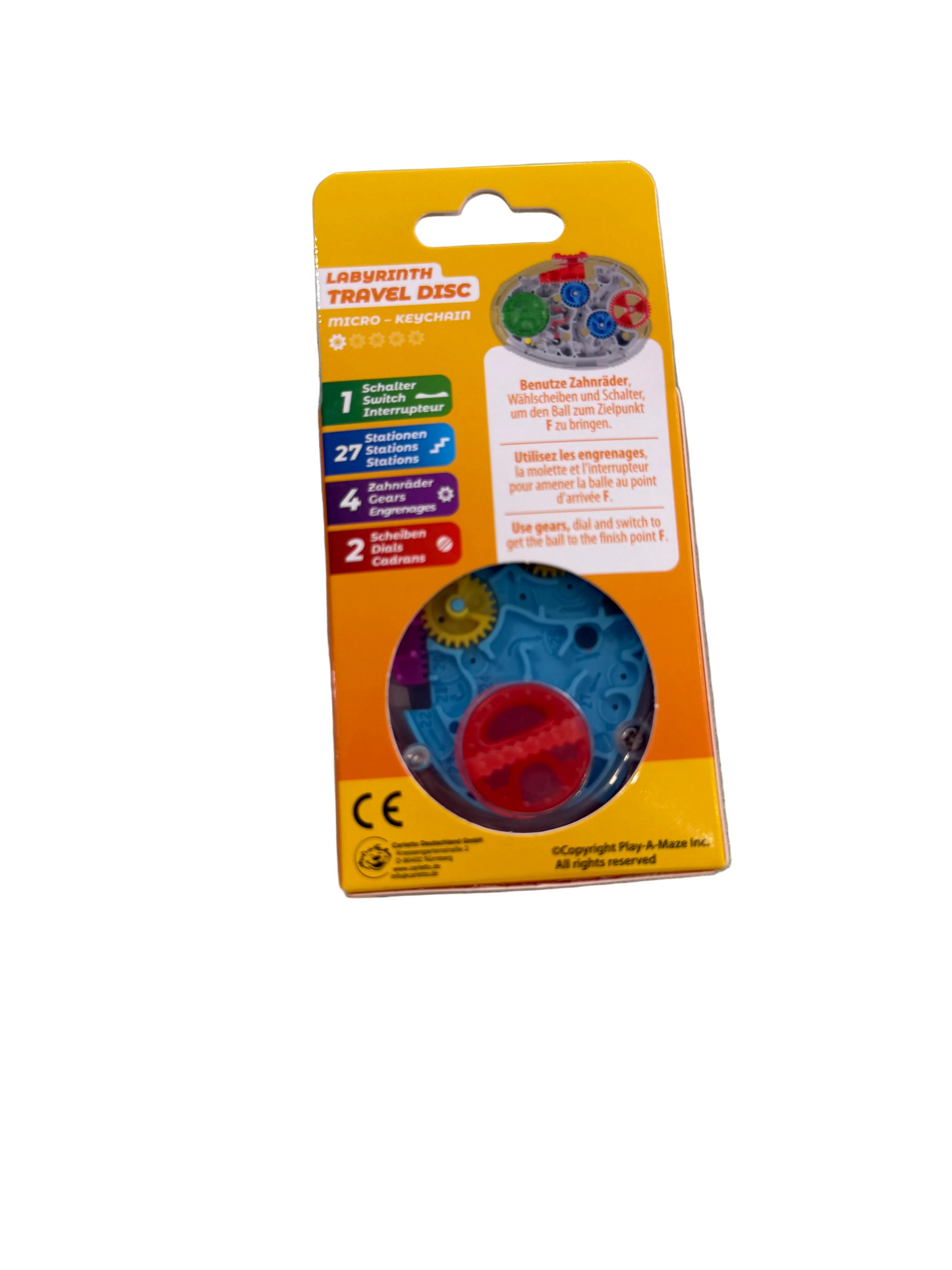 Play A Maze Labyrinth Travel Disc