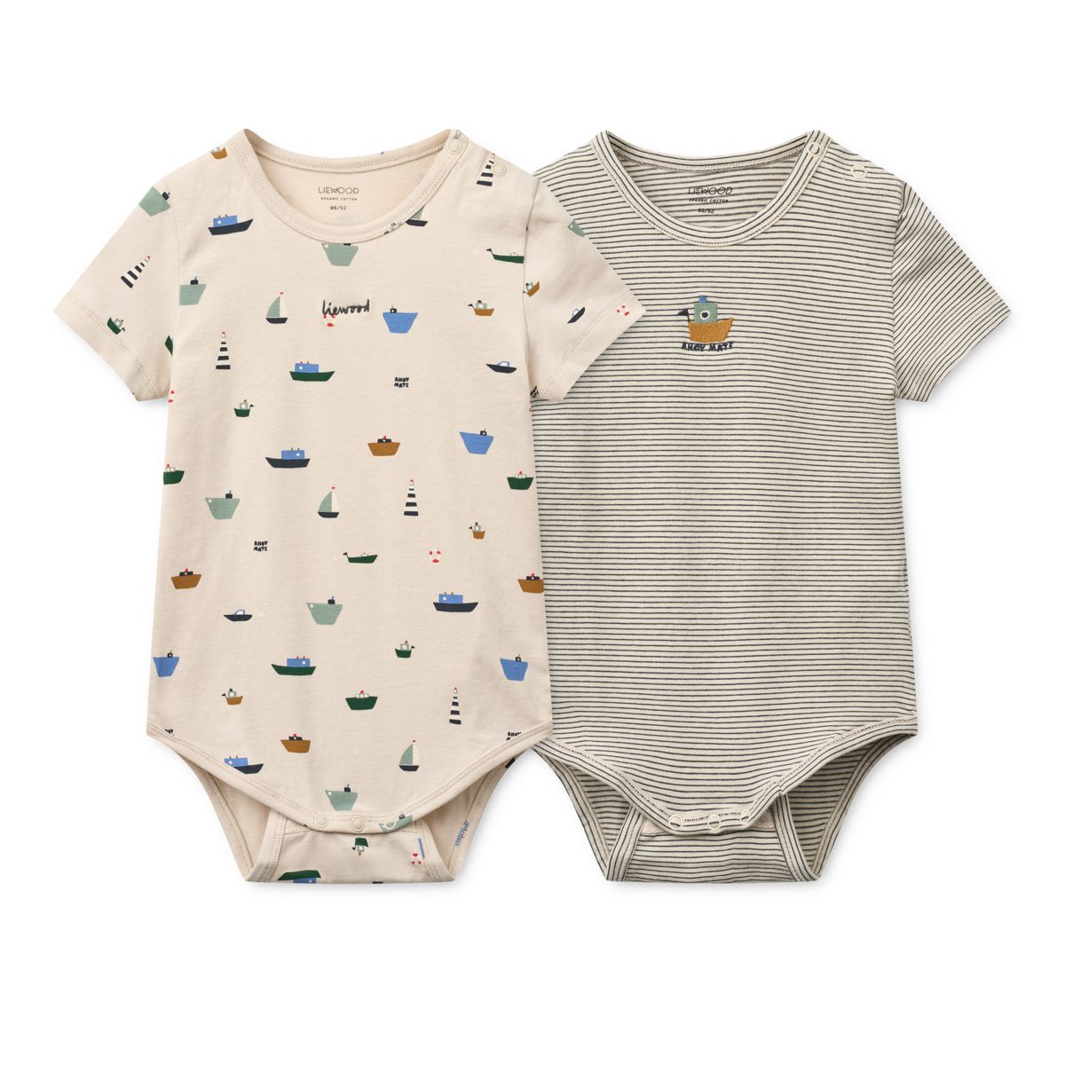 Liewood Kurzarm Body Yanno Grow 2er Pack