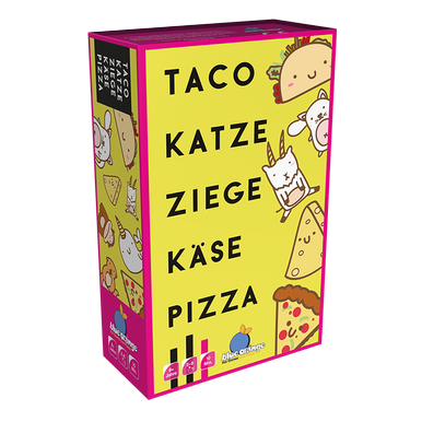 Taco Katze Ziege Käse Pizza Kartenspiel