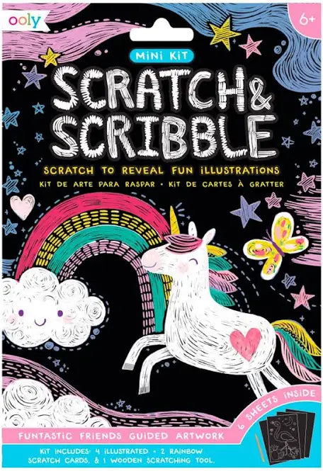 Ooly Scratch & Scribble Funtastic Friends