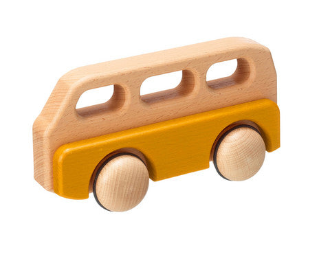 Fagus Bus mini gelb 19 cm