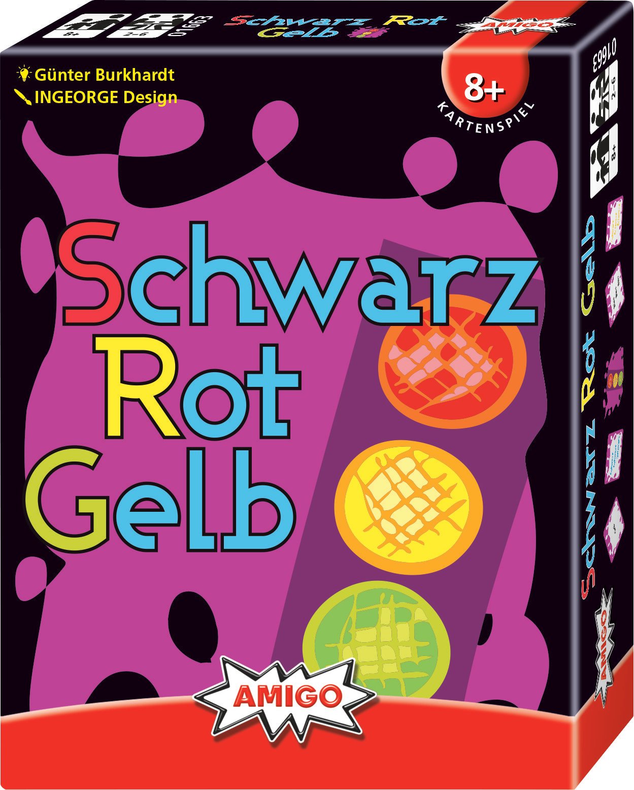 Amigo Schwarz Rot Gelb
