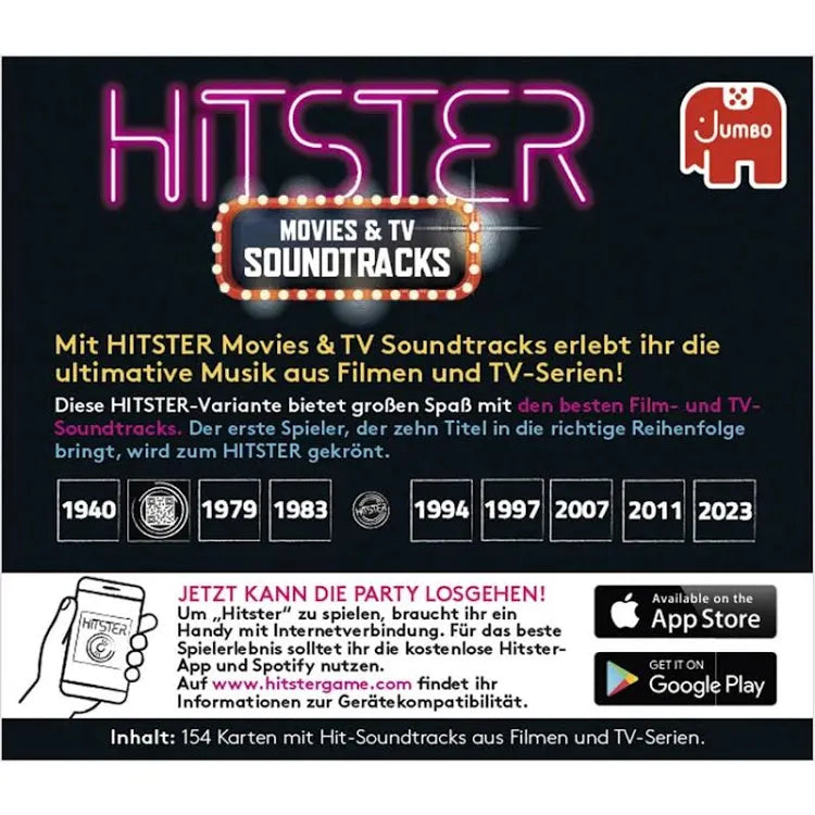 Jumbo Hitster - Movies & TV Soundtracks (Erweiterung)