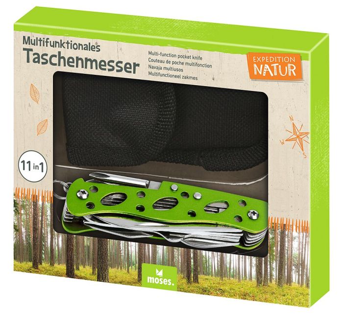 Moses Natur Multifunktional Taschenmesser