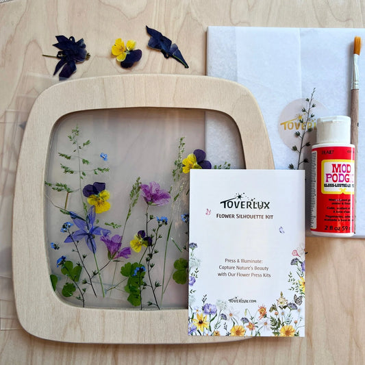 Toverlux Blumen-Silhouette-Kit