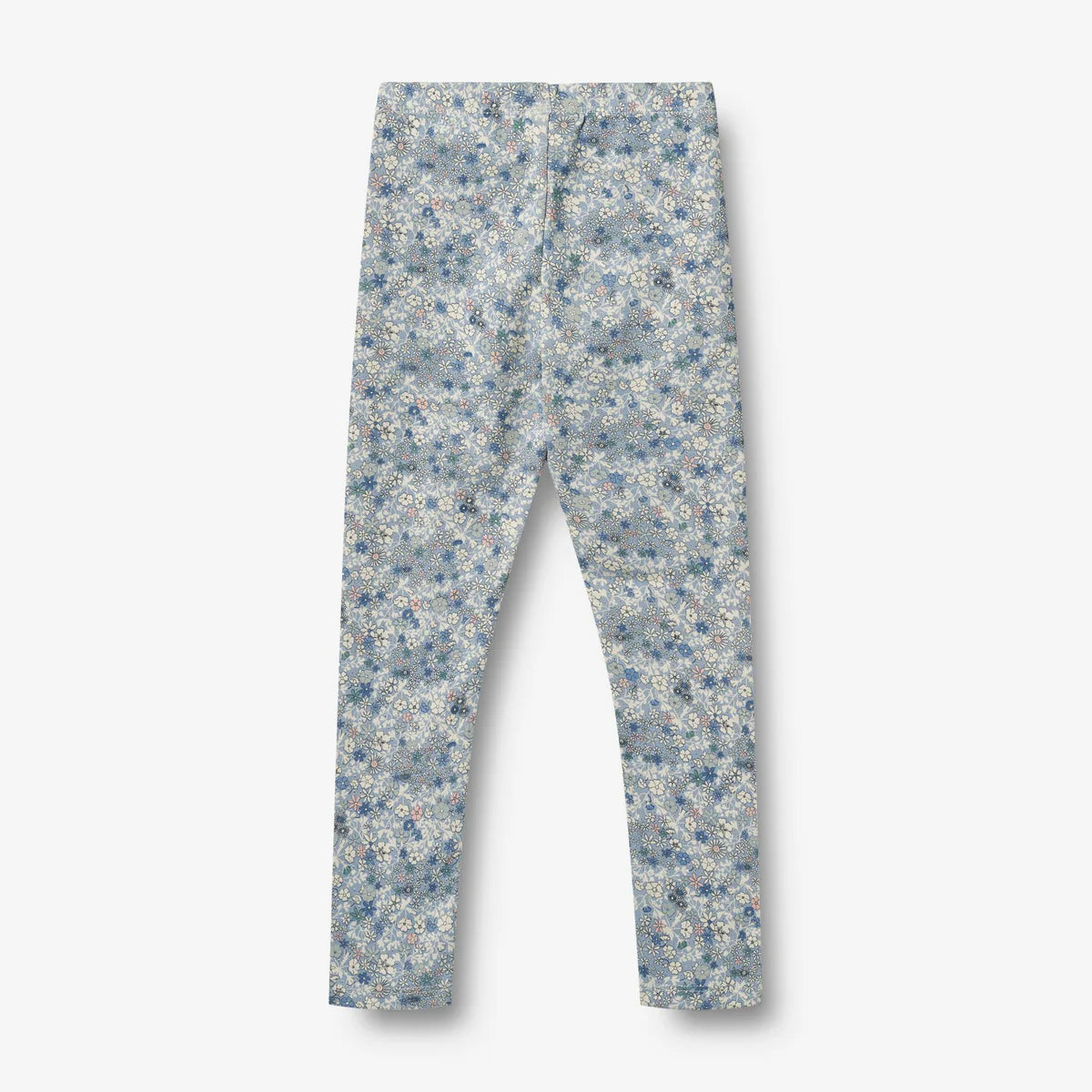 Wheat Jersey Leggins Blue Summer Flower