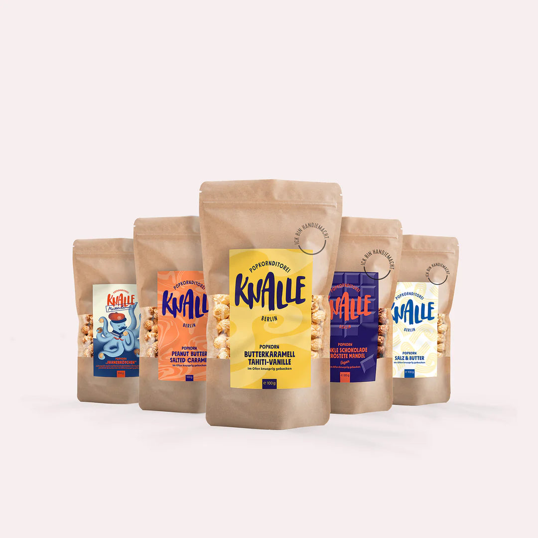Popkornditorei Knalle Popcorn 40g - verschiedene Sorten