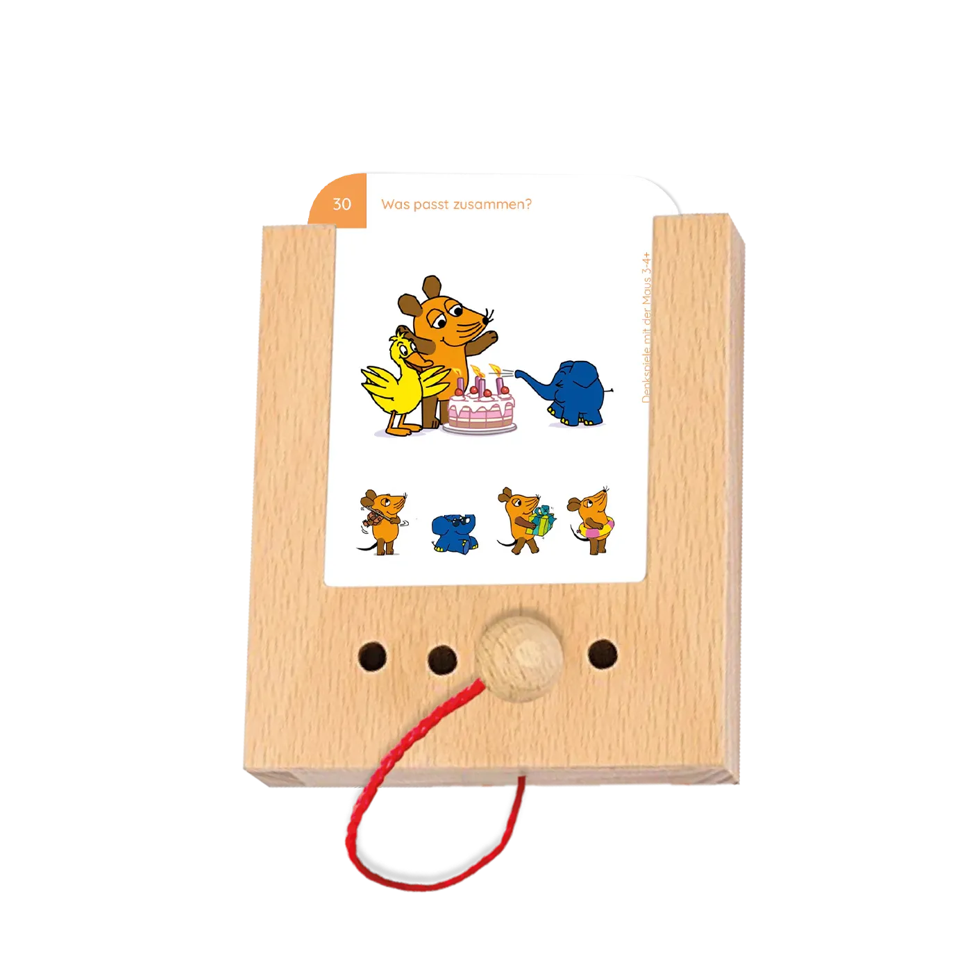 Kölner Lernspielverlag - Erste Denkspiele mit der Maus 3-4 Jahre