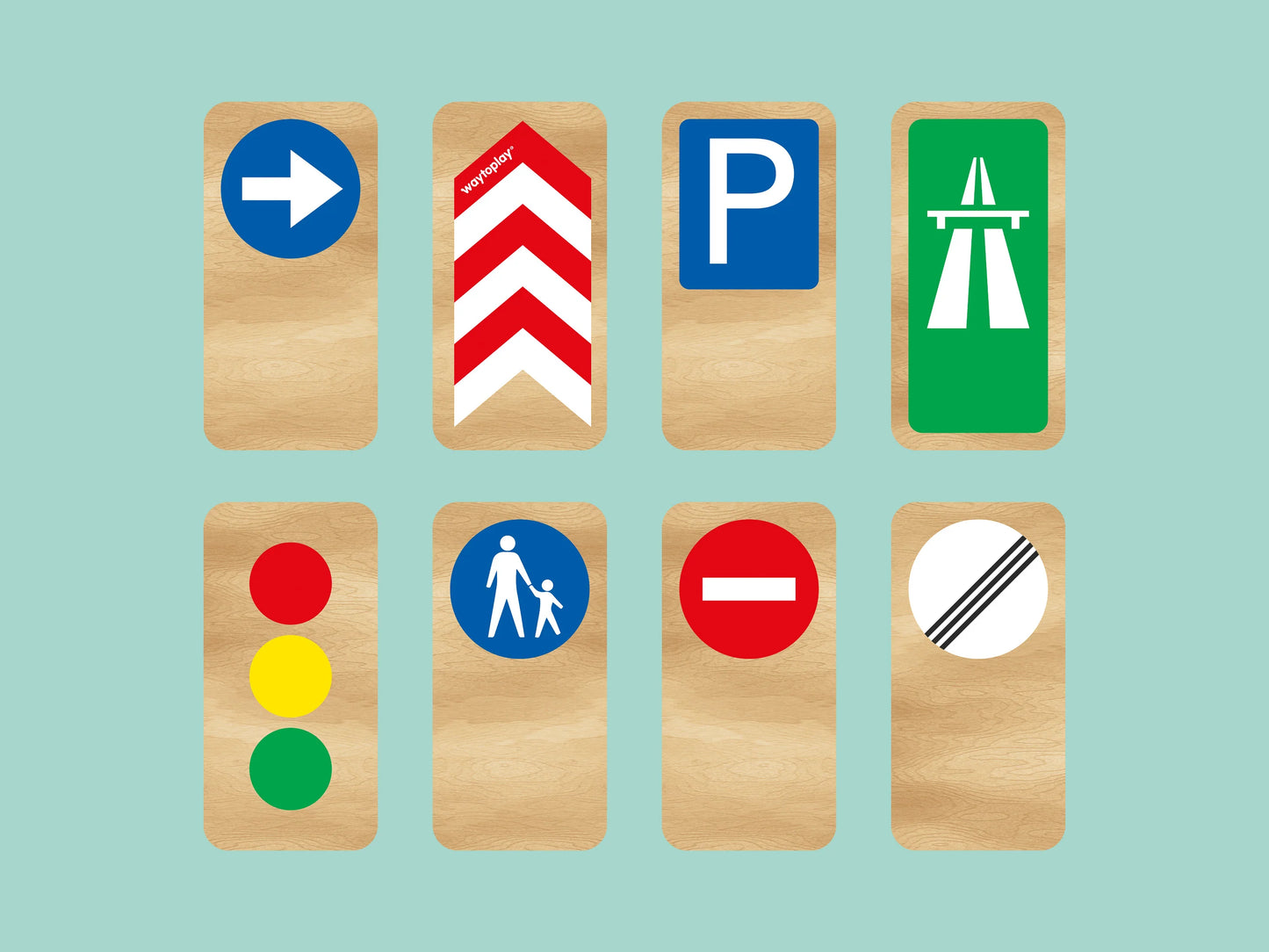 Waytoplay Roadblocks - Traffic Signs Verkehrsschilder