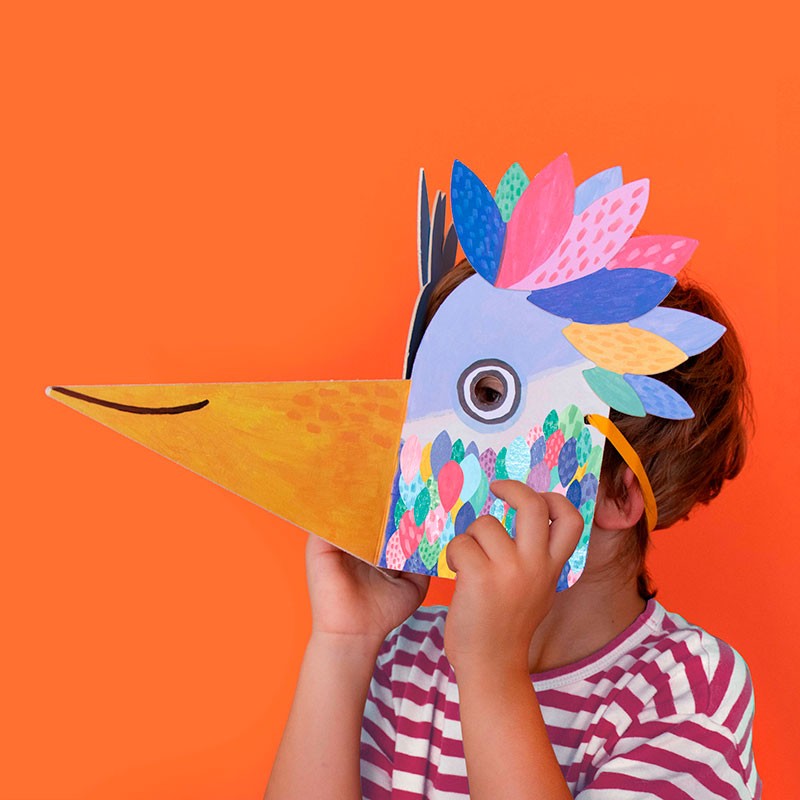 Londji be wild! Maske und Sticker