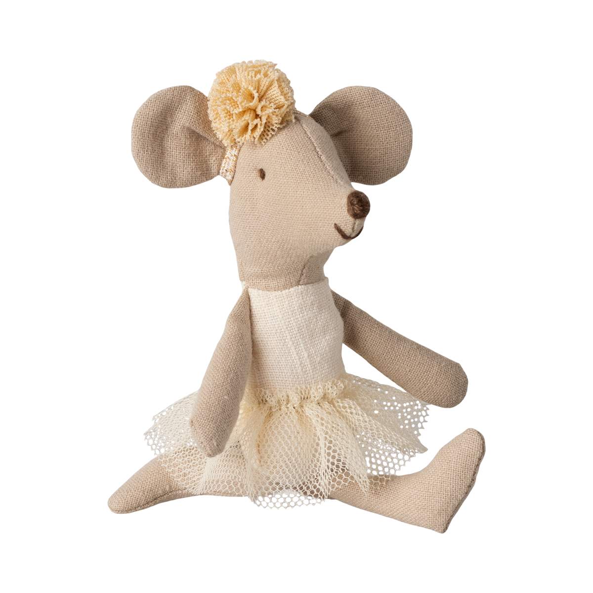Maileg Ballerina Maus weiß kleine Schwester