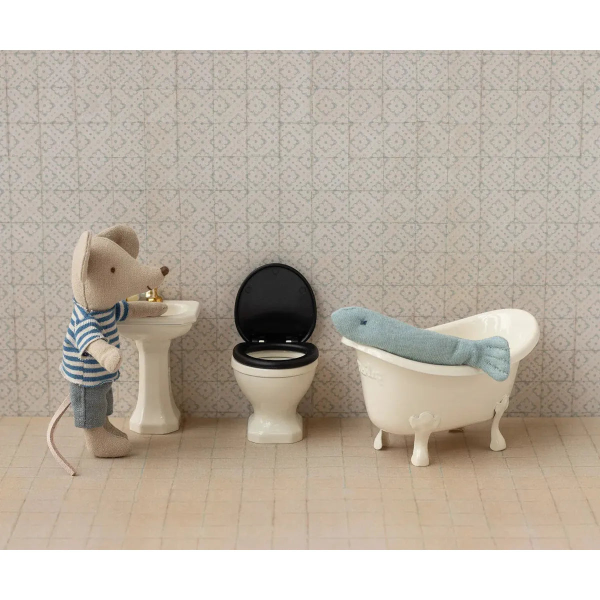 Maileg WC Maus Creme