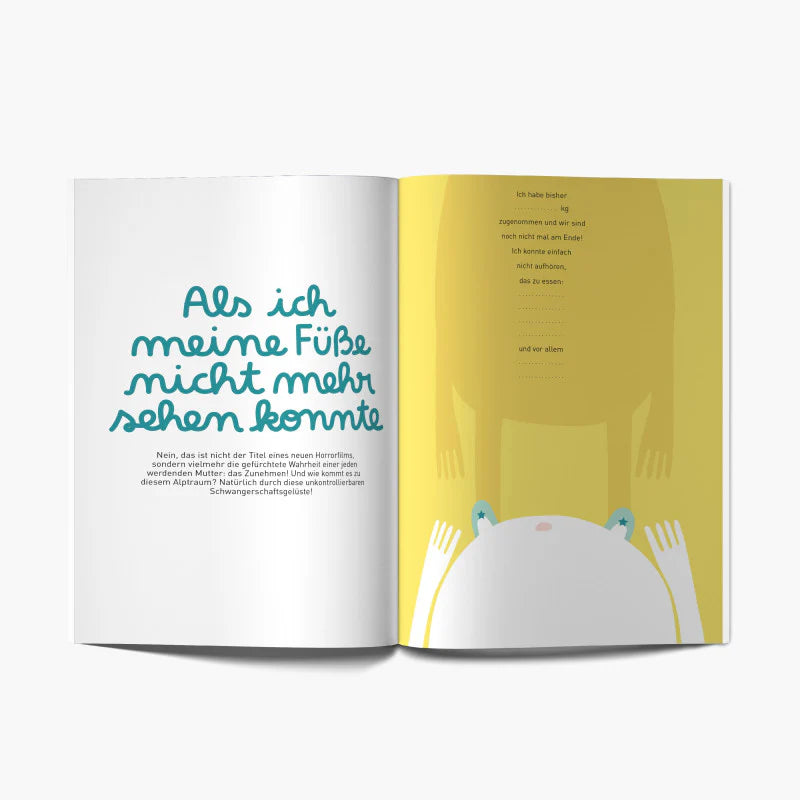 Minus Schwangerschaftsbuch "9 Monate bis du da bist"