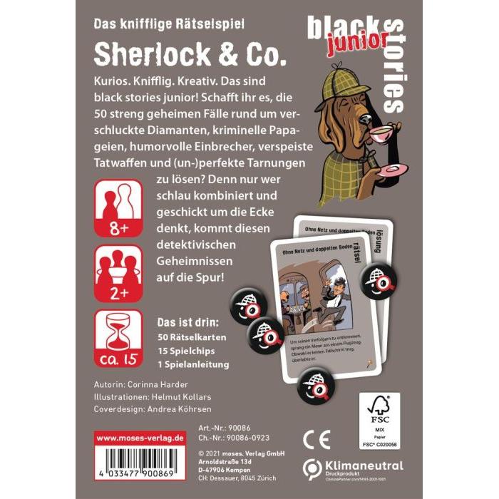 Moses black stories junior Sherlock & Co.
